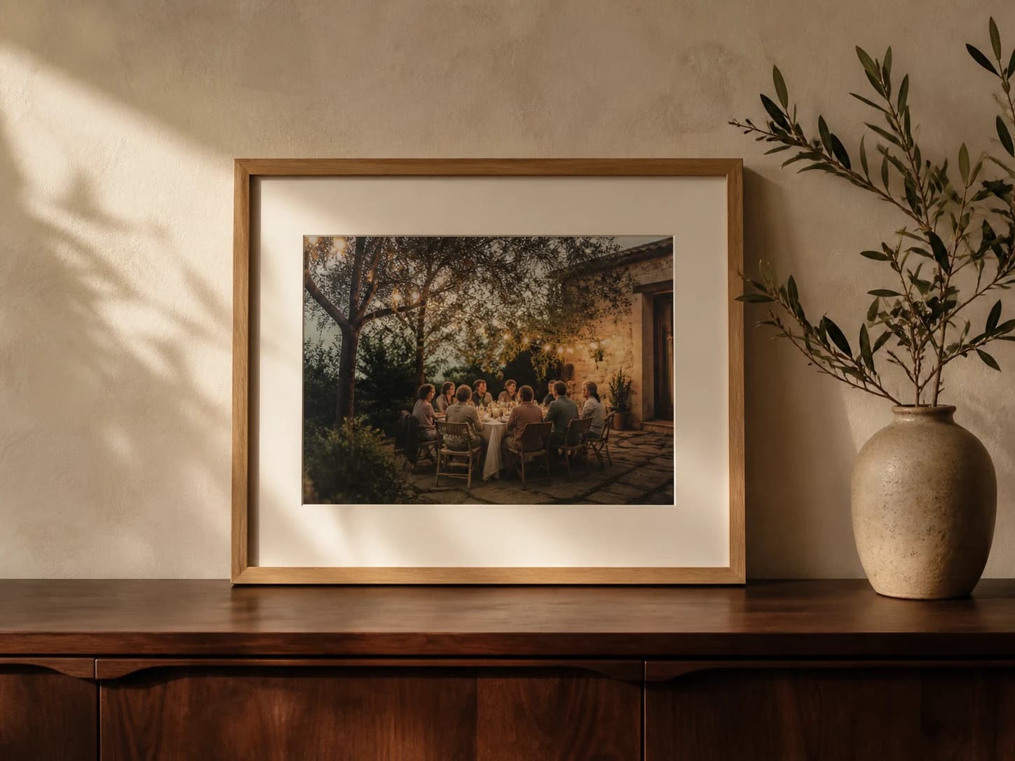 A gallery-quality photograph, carefully framed and ready to hang or give. Living Frame v4 is composed for fast recognition behind glass.